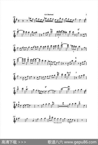 HappyChristmas（中音萨克斯）