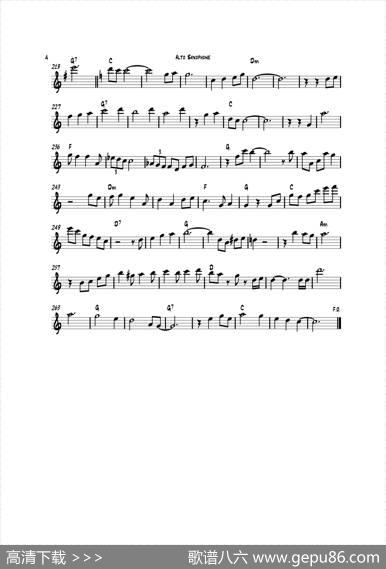 HappyChristmas（中音萨克斯）