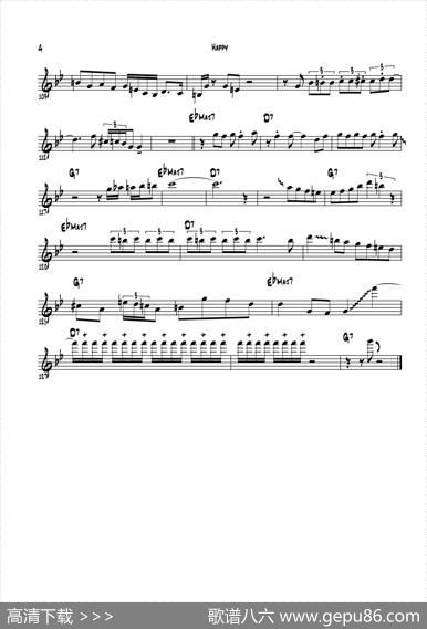 Happy（Trumpet）