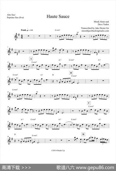 HauteSauce（中音萨克斯）