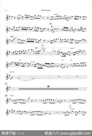 HauteSauce（中音萨克斯）