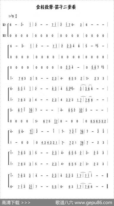 金枝欲孽（笛子二重奏）