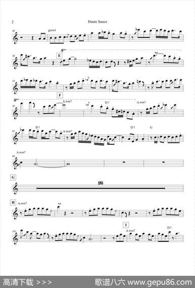 HauteSauce（次中音萨克斯）