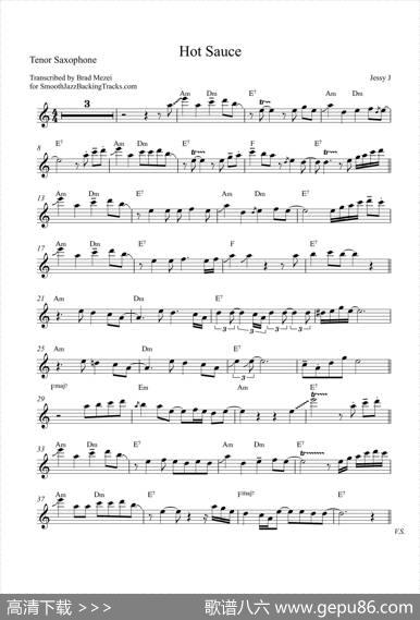 HotSauce（次中音萨克斯）