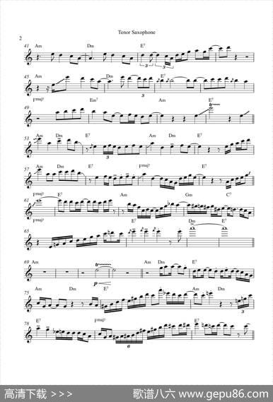 HotSauce（次中音萨克斯）