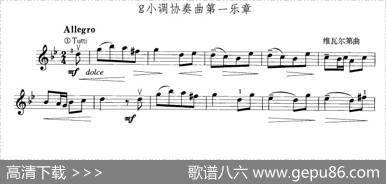 g小调协奏曲第一乐章|维瓦尔第