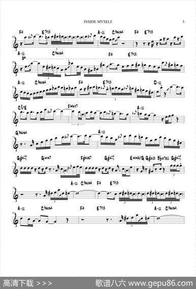 InsideMyself（中音萨克斯）