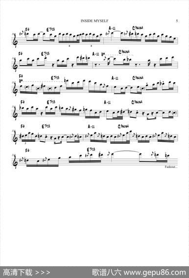 InsideMyself（中音萨克斯）