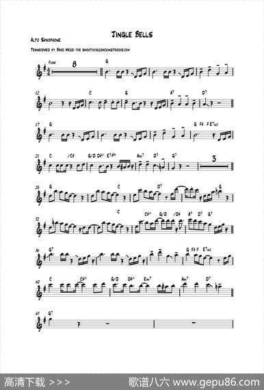 JingleBells（中音萨克斯）