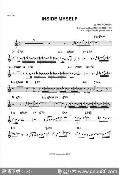 InsideMyself（中音萨克斯）