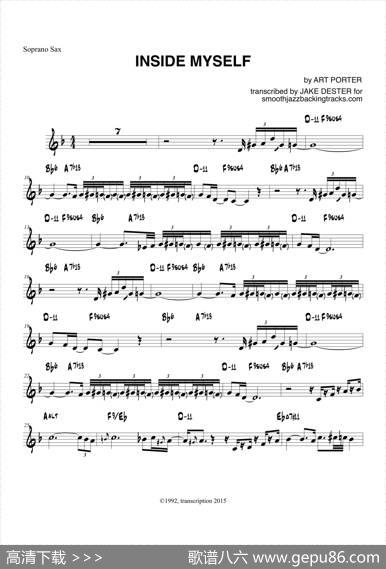 InsideMyself（高音萨克斯）