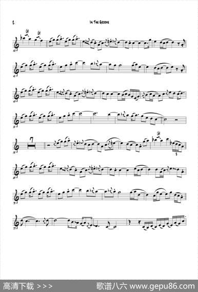 InTheGroove（中音萨克斯）