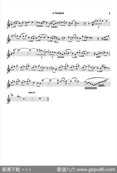 InTheGroove（中音萨克斯）