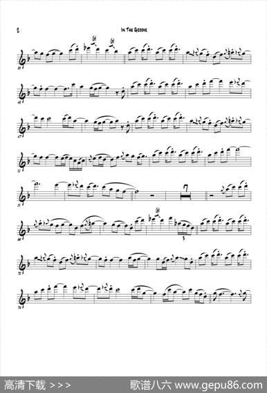 InTheGroove（次中音萨克斯）