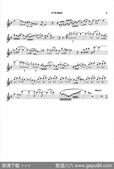 InTheGroove（次中音萨克斯）