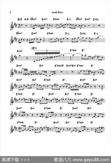 IslandStyle（中音萨克斯）