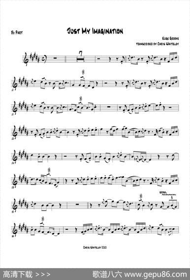 JustMyImagination（中音萨克斯）