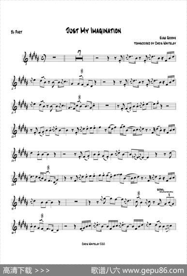 JustMyImagination（中音萨克斯）