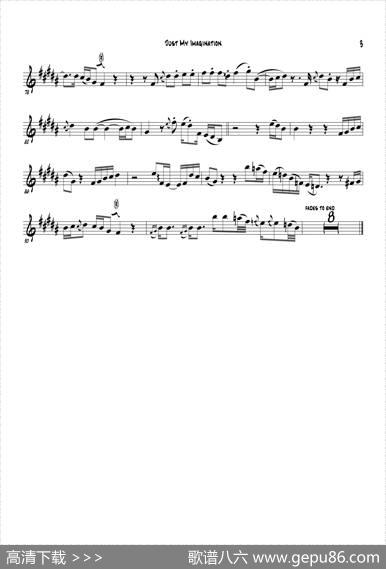 JustMyImagination（中音萨克斯）
