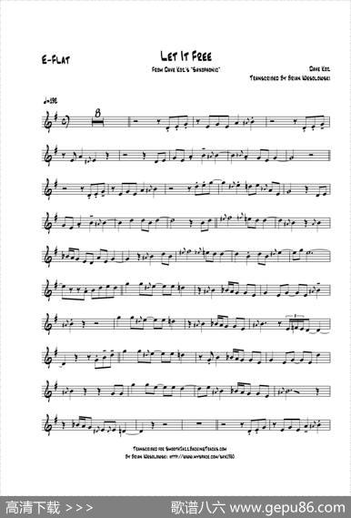LetItFree（中音萨克斯）