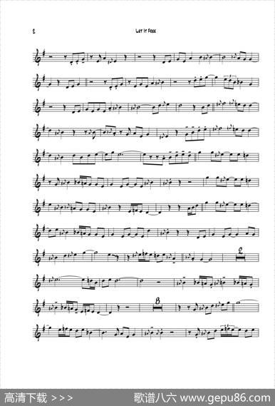 LetItFree（中音萨克斯）
