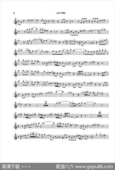 LetItFree（高音萨克斯）