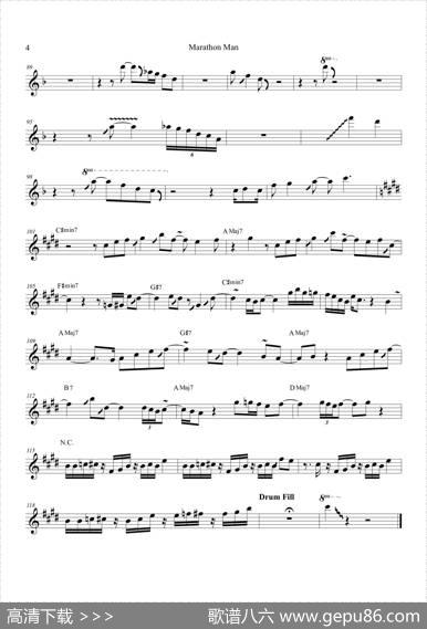 MarathonMan（中音萨克斯）