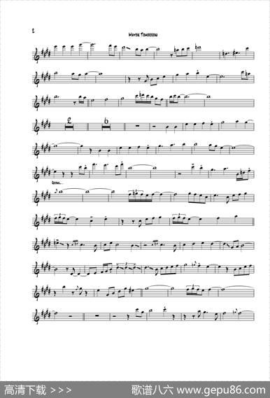 MaybeTomorrow（次中音萨克斯）