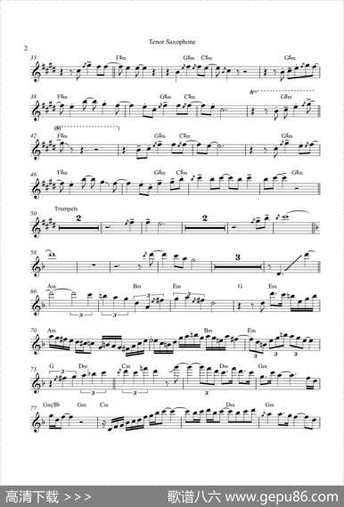 MoveOnUp（次中音萨克斯）