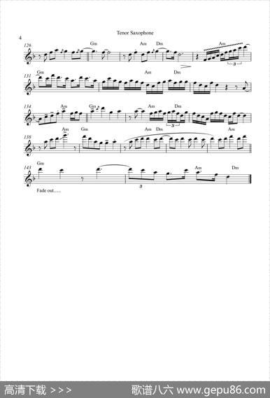 MoveOnUp（次中音萨克斯）