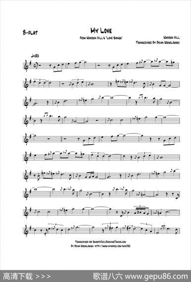 MyLove（次中音萨克斯）