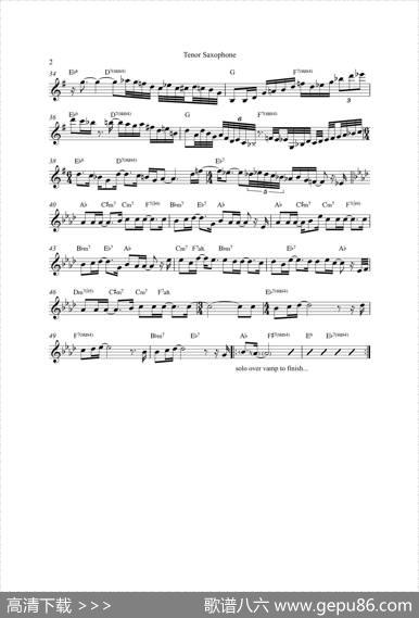OhTannenbaum（次中音萨克斯）