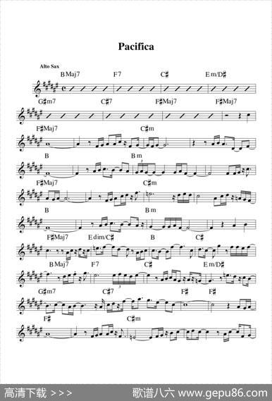 Pacifica（中音萨克斯）