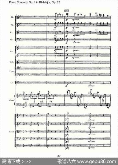 Bb大调第一钢琴协奏曲,Op.23第三乐章（二）