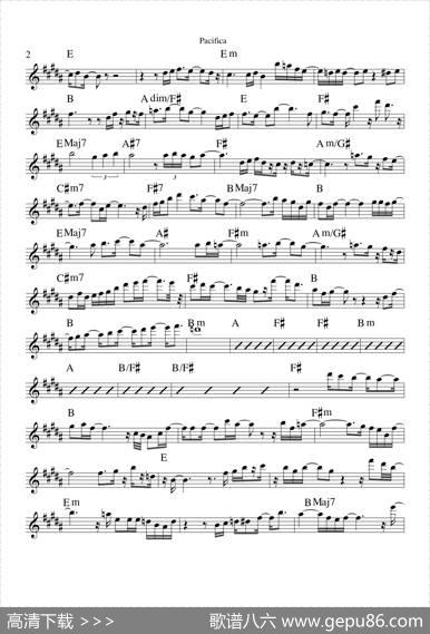 Pacifica（次中音萨克斯）