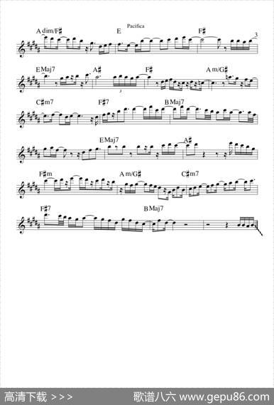 Pacifica（次中音萨克斯）