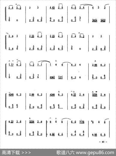边塞印象（二胡+扬琴）