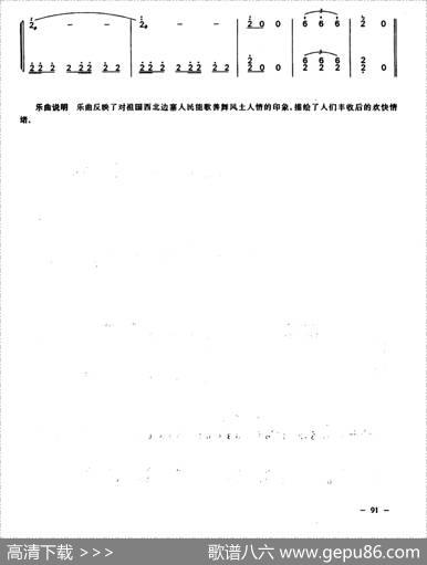 边塞印象（二胡+扬琴）