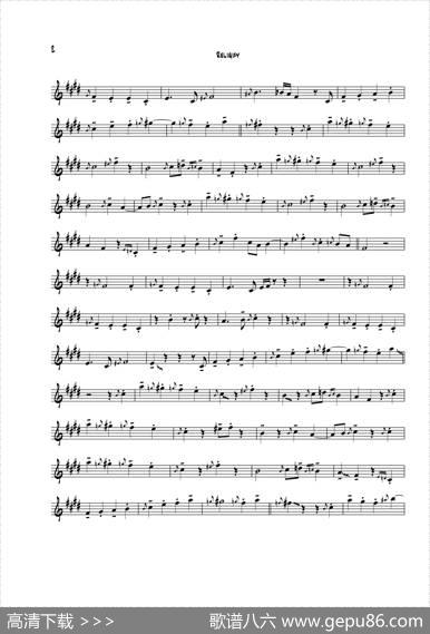 Religify（中音萨克斯）