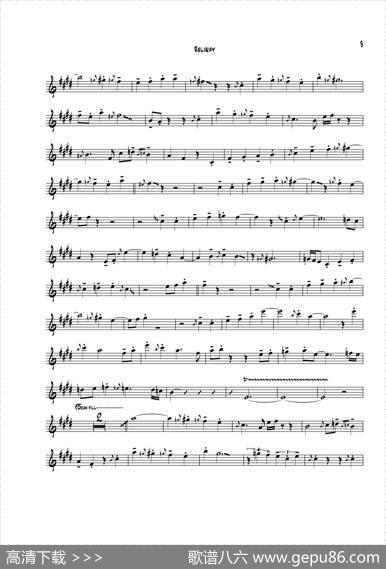 Religify（中音萨克斯）