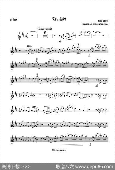 Religify（次中音萨克斯）
