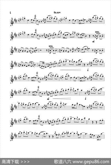 Religify（次中音萨克斯）
