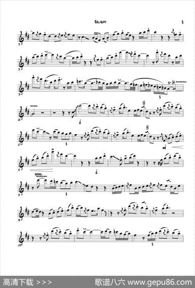 Religify（次中音萨克斯）