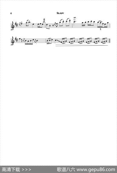 Religify（次中音萨克斯）