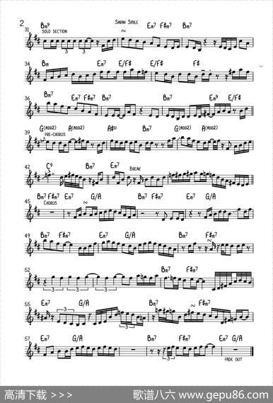 SaraSmile（中音萨克斯）