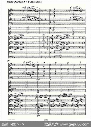 D大调第三交响曲,Op.29第四乐章