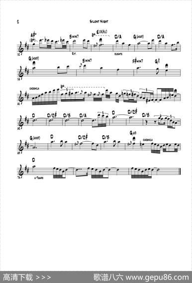 SilentNight（中音萨克斯）