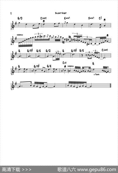 SilentNight（高音萨克斯）