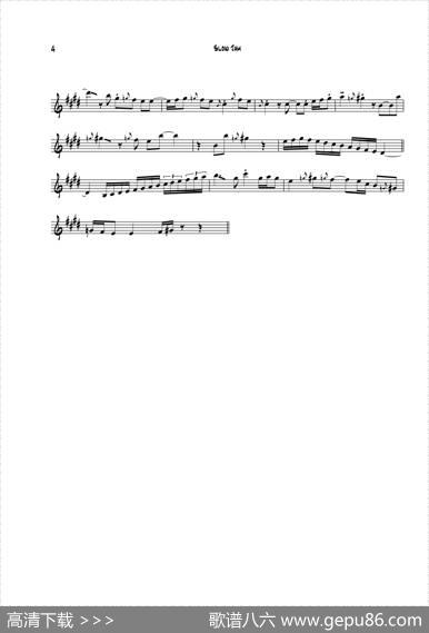 SlowJam（中音萨克斯）