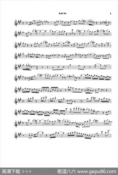 SlowJam（次中音萨克斯）